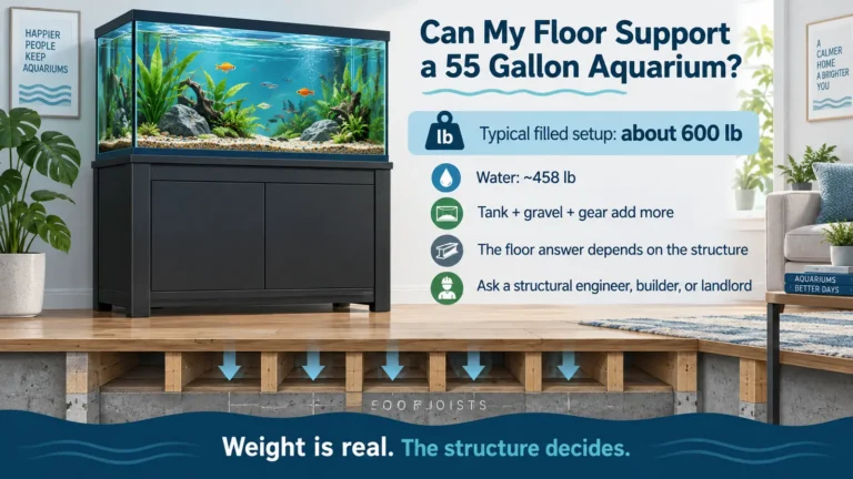 Can My Floor Support a 55 Gallon Aquarium?